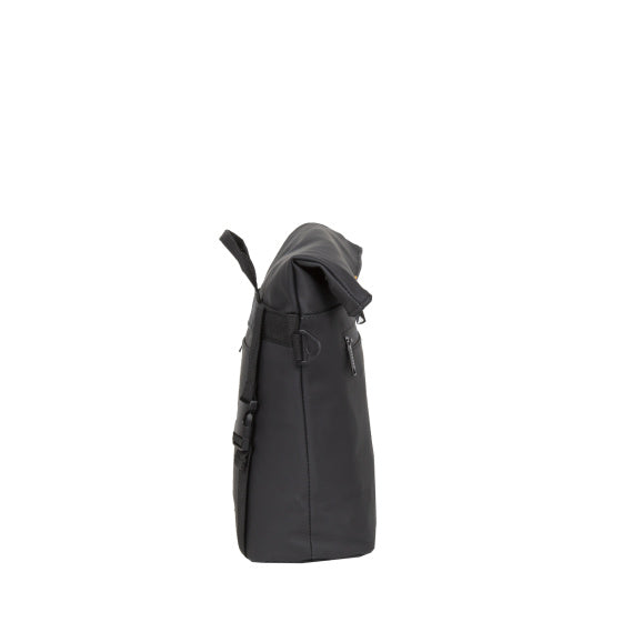 Bike splash waterafstotende stuurtas met schouderhengsel 6l zwart