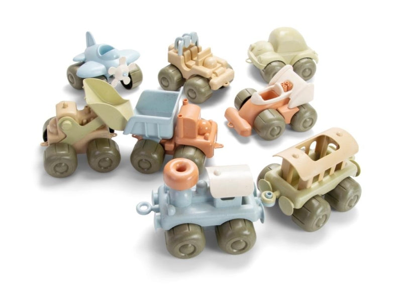 Dantoy bioplastic voertuig (onverpakt 8 ass.)
