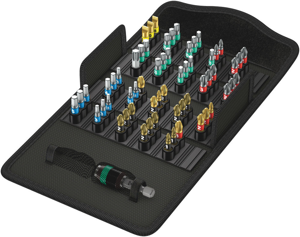 Wera bit-safe 61 bitorsion 1 bitset (61-delig)