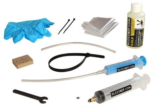 Bleedkit bleeding kit premium + brake fluid gold for shimano 2012+ brakes