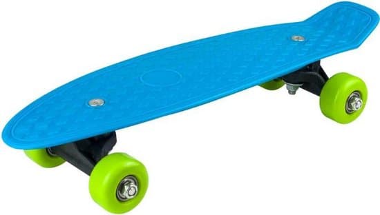 Jonotoys playfun pennyboard blauw, een leuk klein skateboard voor de beginners