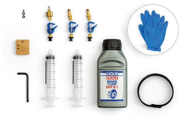 Bleedkit ultimate dot bleeding kit for sram brakes