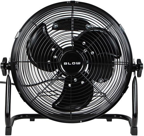 Enzo blow vloerventilator 30cm | 220v | 70w | 3 luchtstroomniveaus | zwart - 8652537
