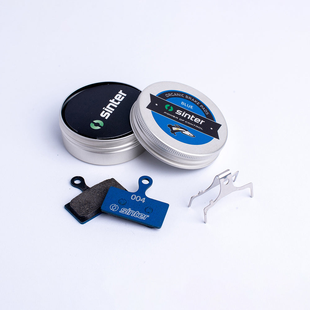 Schijfremblokken Elektrisch Blauw