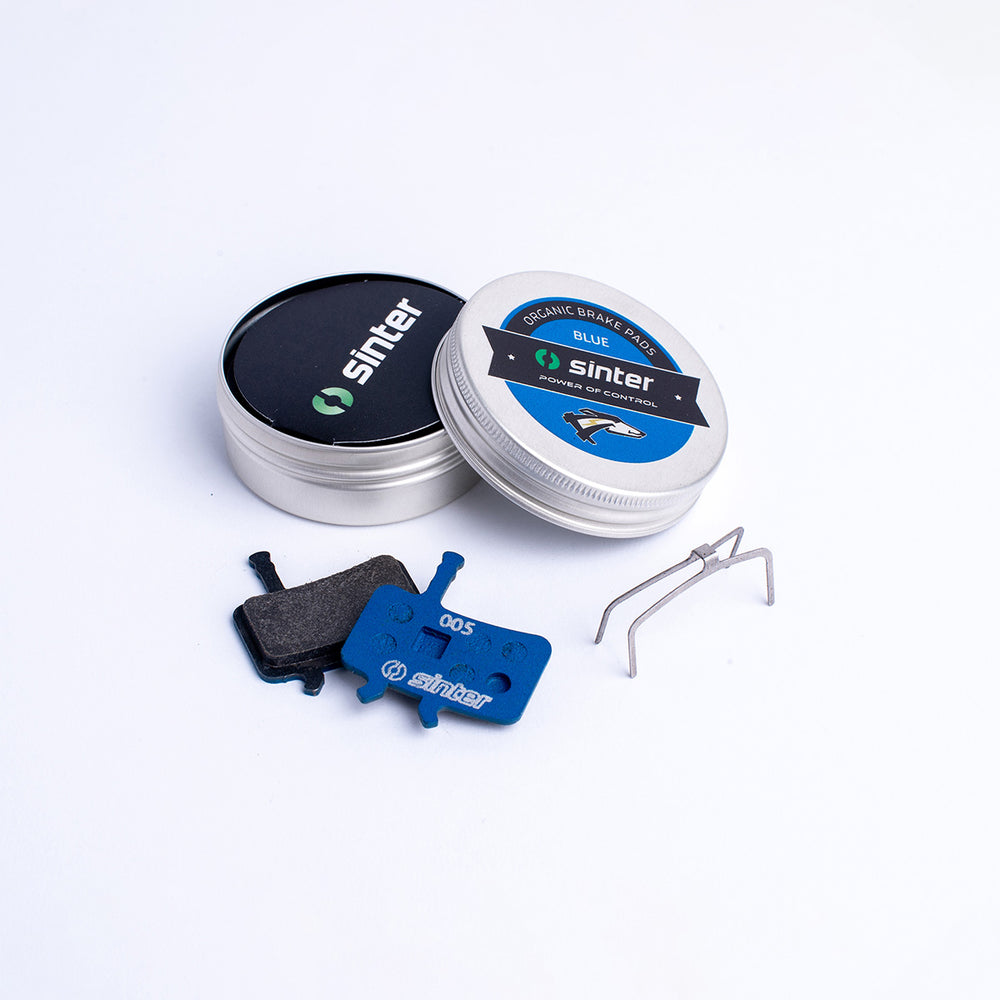 Schijfremblokken Elektrisch Blauw