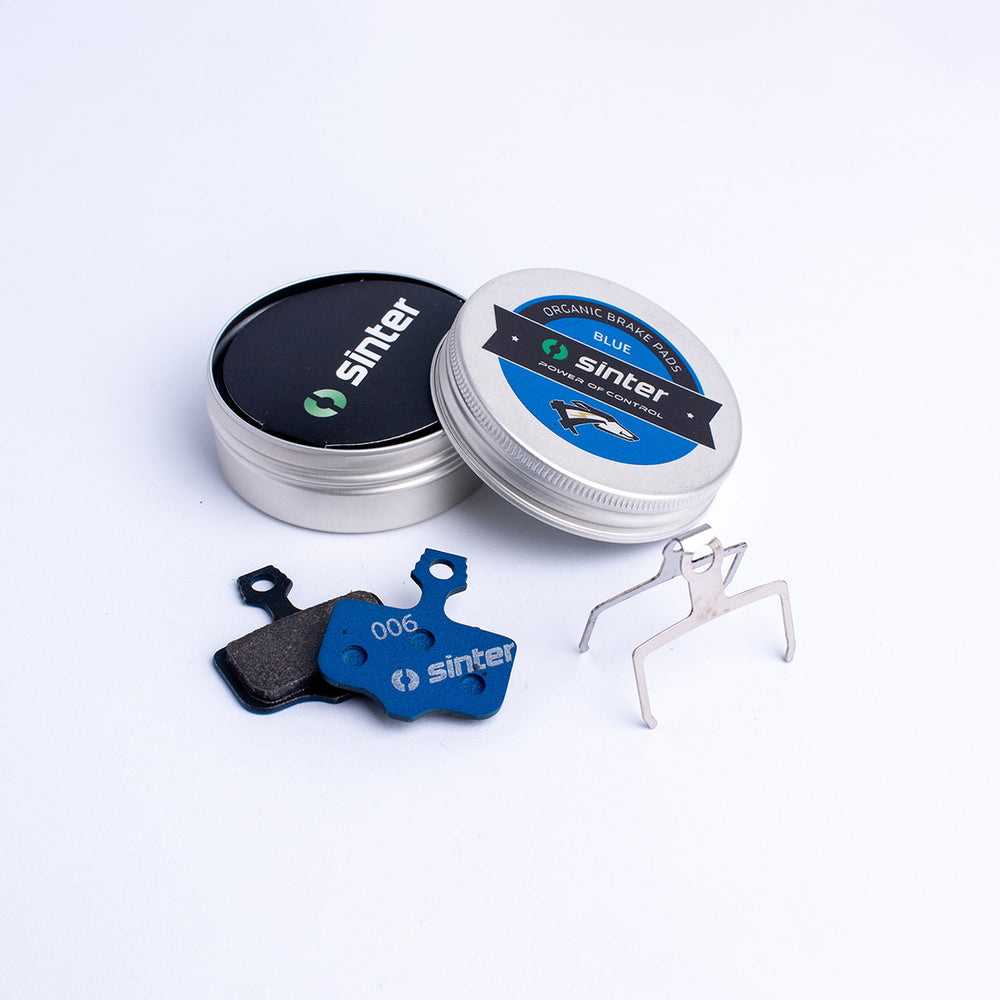 Schijfremblokken Elektrisch Blauw
