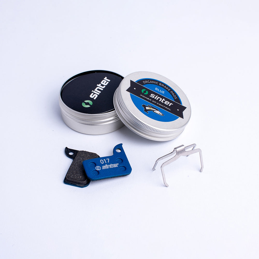 Schijfremblokken Elektrisch Blauw