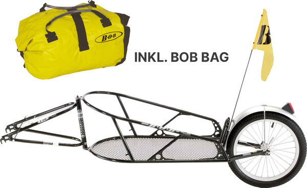 Bob yak bicycle trailer black with bag | 28 - 29