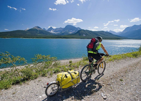 Bob ibex bicycle trailer gold with bag | 28 - 29