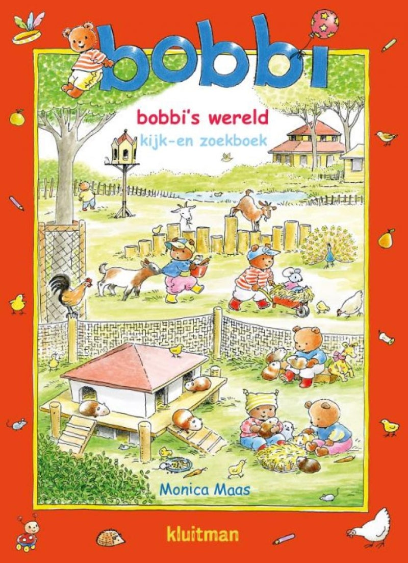 Kluitman bobbi's wereld. kijk- en zoekboek