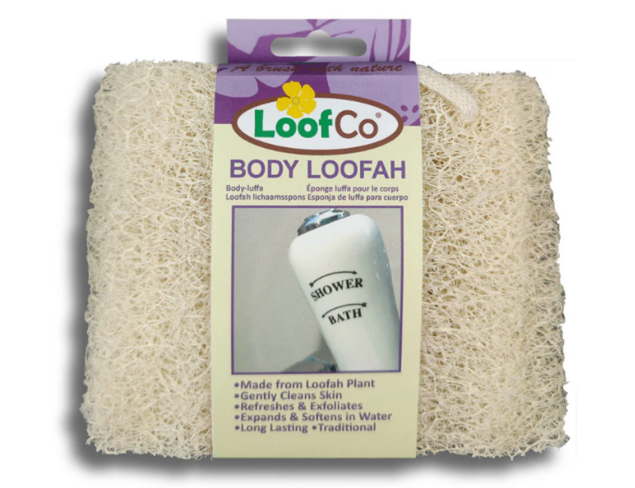Loofco douche- en slechte spons - luffa
