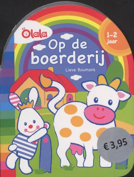 Bongers speelgoed onderdelen boekje op de boerderij 1-2 jaar