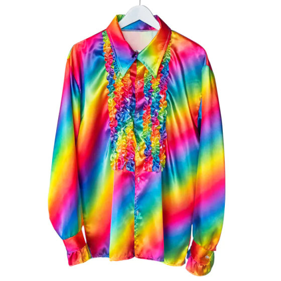 St. Party Shirt Regenboog maat XL