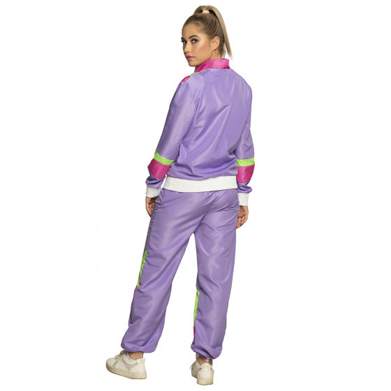 Retro Trainingspak Dames Polyester maat L