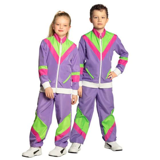 Retro Kids Trainingspak Junior maat 140 158
