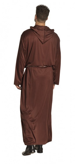 Monnik Kostuum Heren Bruin maat 50 52 54