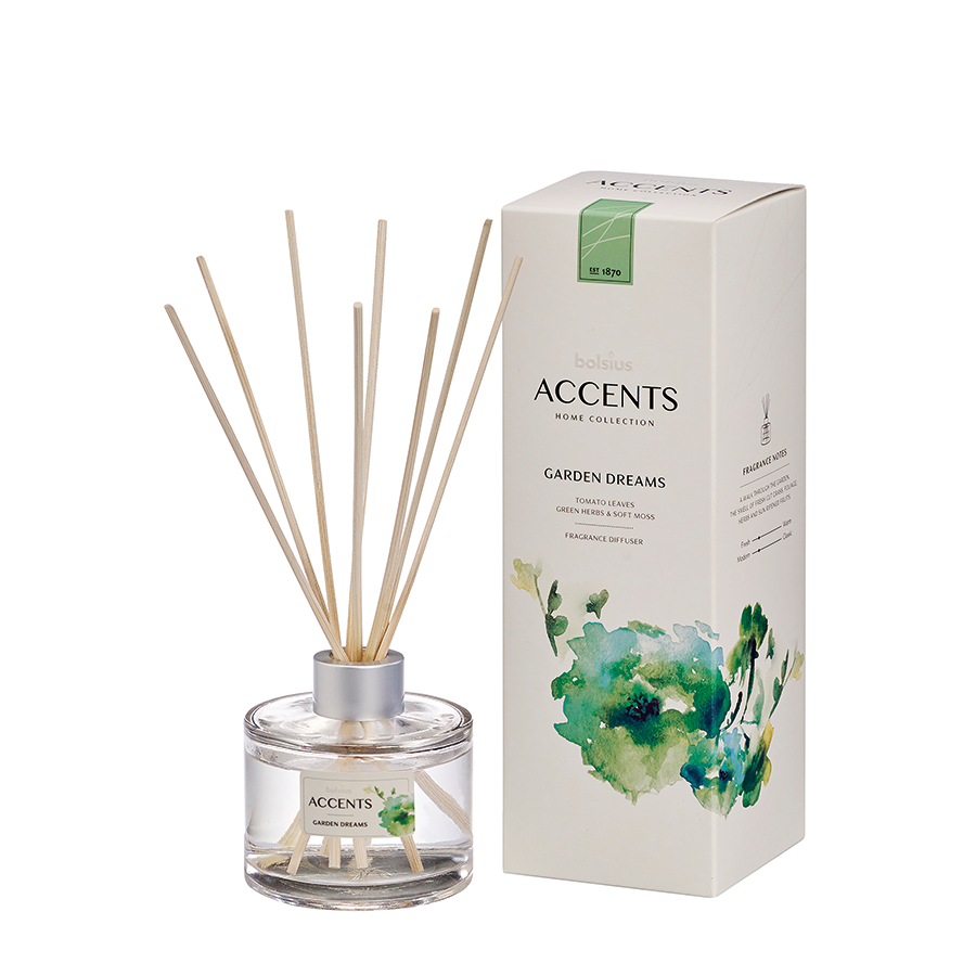 Bolsius geurverspreider accents garden dreams 100ml