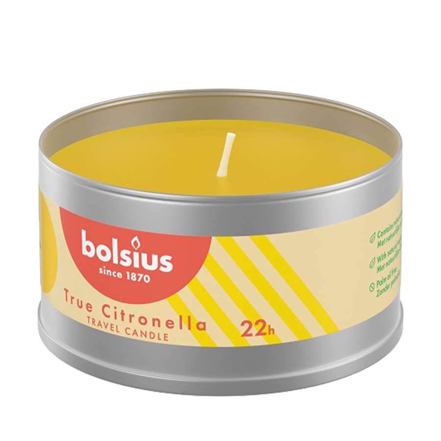 Bolsius citronellakaars tin waar