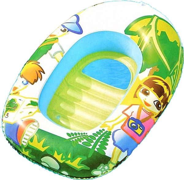 Jonotoys bestway opblaasbaar laarsje jungle, afmeting is 102x69 cm