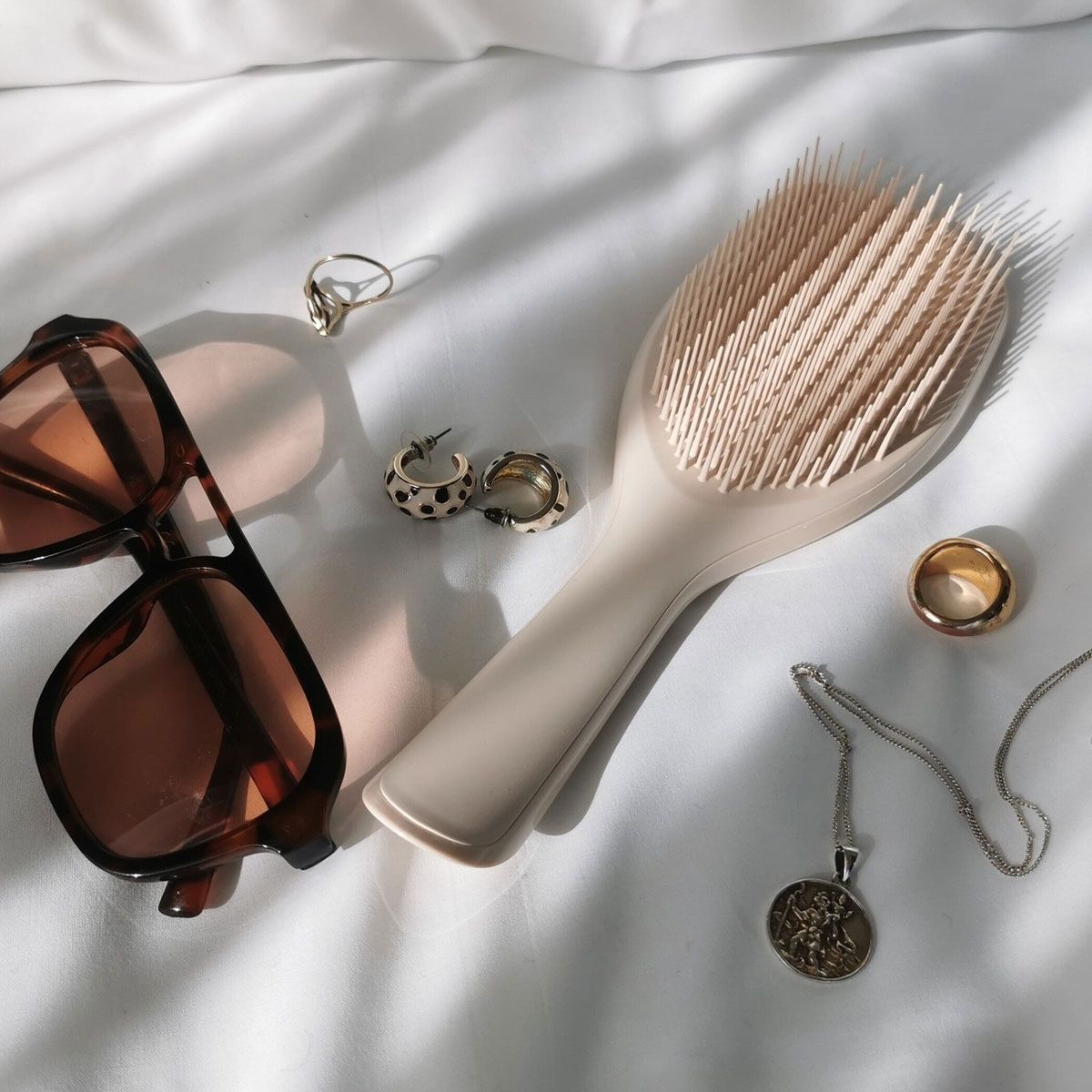 Tangle teezer de natte ontklitter grote vanille latte