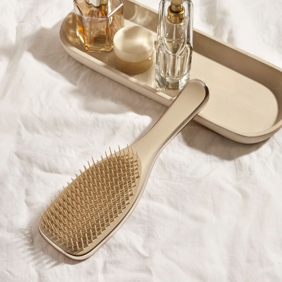 Tangle Teezer de ultieme ontklitter chroom champagne goud