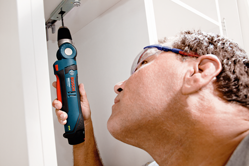 Bosch blauw gwb 12v-10 solo haakse boormachine | zonder accu's en lader - 0601390905