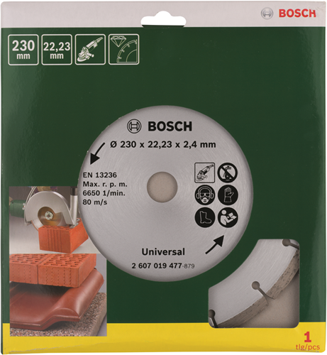 Bosch accessoires bosch diamantschijf 230 mm