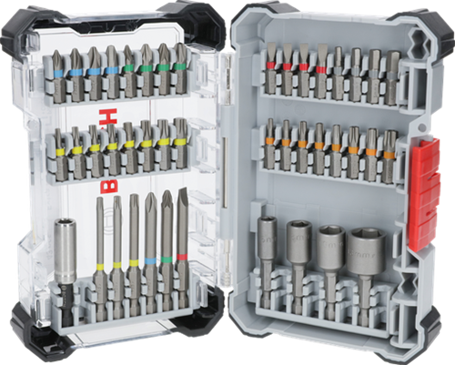 Bosch accessoires 43-delige bitset- en dopsleutel - 2607017723