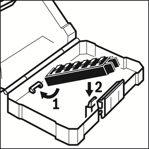 Bosch accessoires bithouder impact control standard - 2608522321