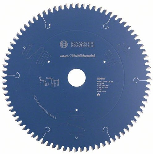 Bosch accessoires cirkelzaagblad expert for multimaterial k v 254x30x2.4 1.8 80t - 2608642528