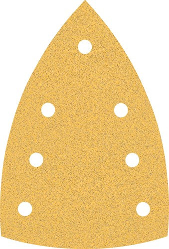 Bosch accessoires bosch accessories 2608901642 schuurpapier voor multischuurmachine korrelgrootte (num) 80 (l x b) 150 mm x 100 mm 50 stu