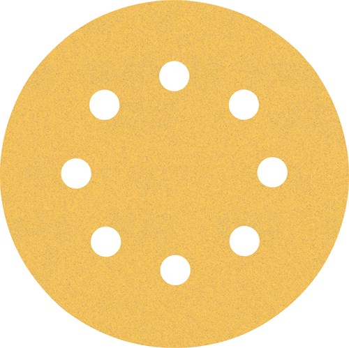 Bosch accessoires expert c470 schuurpapier voor excenterschuurmachines 125 mm, 8 gaten, k60 120 240 6-delig - 2608900812