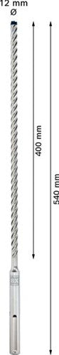 Bosch accessoires bosch expert sds max-8x hamerboor 12 x 400 x 540 mm
