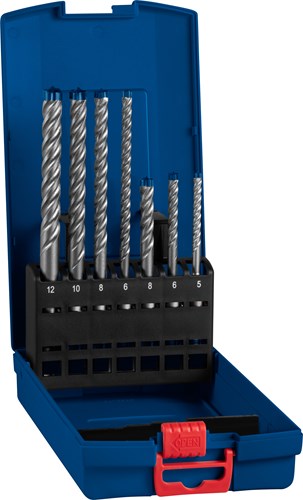 Bosch accessoires bosch expert sds plus-7x hamerboorset 5 6 6 8 8 10 12 mm 7-delig