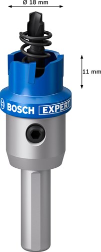 Bosch accessoires expert sheet metal | gatzaag | 18 mm - 2608901401