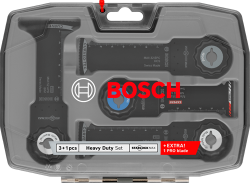 Bosch accessoires heavy duty zaagbladenset | 4-delig - 2608669094