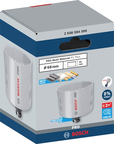 Bosch accessoires pro multi material pc plus gatzaag | 68 mm - 2608594398