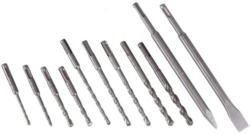 Bosch accessoires sds-plus boor- en beitelset | 11-dlg | in aluminium koffer - 2608579916