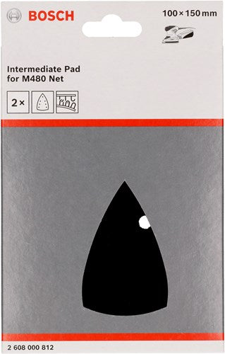 Bosch accessoires bosch accessories 2608000812 tussenlaag pad saver 100 x 150 mm 2 stuks