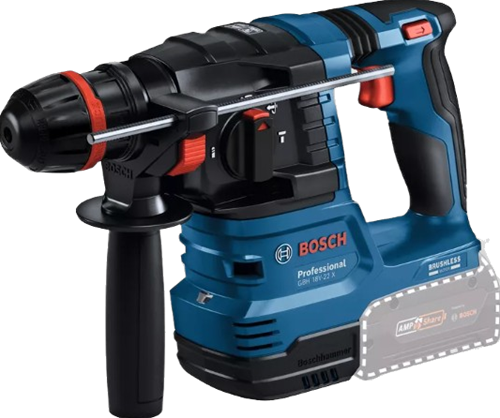 Bosch blauw gbh 18v-22 x professional accu boorhamer | onechuck | zonder accu's en lader - 0611924100