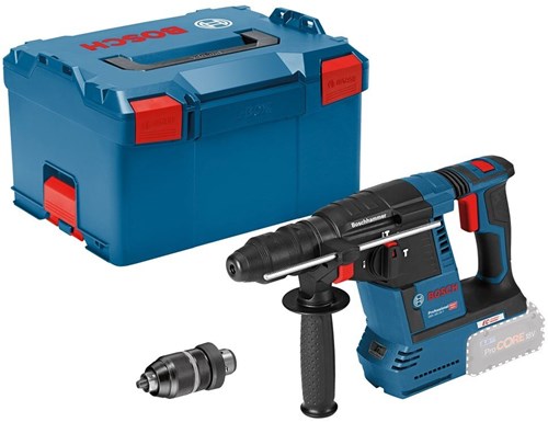 Bosch blauw bosch gbh 18v-26 f accu boorhamer met sds plus solo in l-doos - 0...