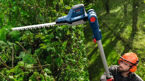 Bosch blauw bosch professional ghe 18v-50 tp - accu heggenschaar met telescoopstang