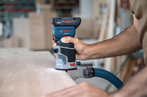 Bosch blauw gkf 18v-8 accu kantenfrees | 18v | zonder accu en lader | in doos - 06016c2000
