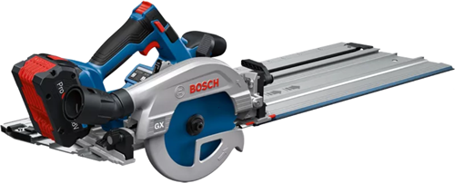 Bosch blauw bosch professional gks 18v-57-2 gx - cirkelzaag - exclusief accu en leider - inclusief parallelgeleider - zaagblad - fsn 440 x