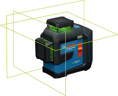 Bosch blauw gll 80-33 cg lijnlaser | 4x batterij 1,5v lr6 (aa) | in doos - 0601065500