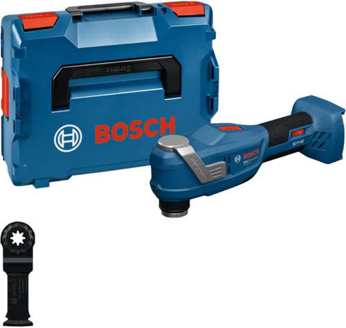 Bosch blauw gop 18v-30 professional accu multitool 18v body in l-boxx | zonder accu's en lader - 06018g3001