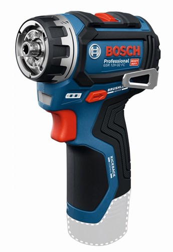 Bosch blauw gsr 12v-32 fc professional accuschroefboormachine - flexiclick | zonder accu's en lader - 06019n7100