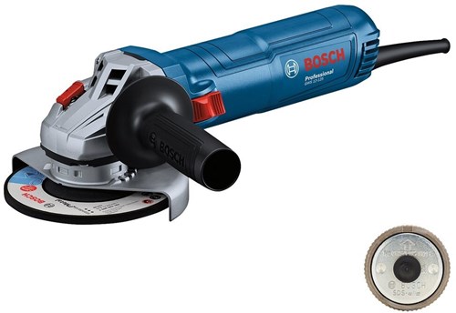 Bosch blauw gws 12-125 haakse slijper | incl. sds moer - 06013a6104