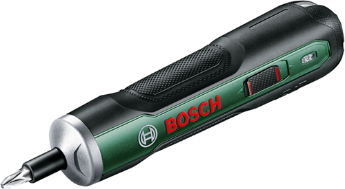 Bosch groen bosch pushdrive | accuschroevendraaier 3,6v (1x 1.5ah geïntegreerde accu + micro-usb-kabel + 10x schroefbit) - 06039c6002