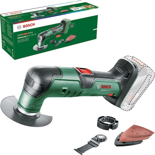 Bosch groen universalmulti 18v-32 accu multitool | zonder accu en lader - 0603105000